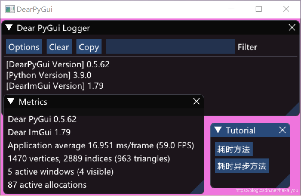 Python DearPyGui 多线程与异步_异步 dearpygui-CSDN博客
