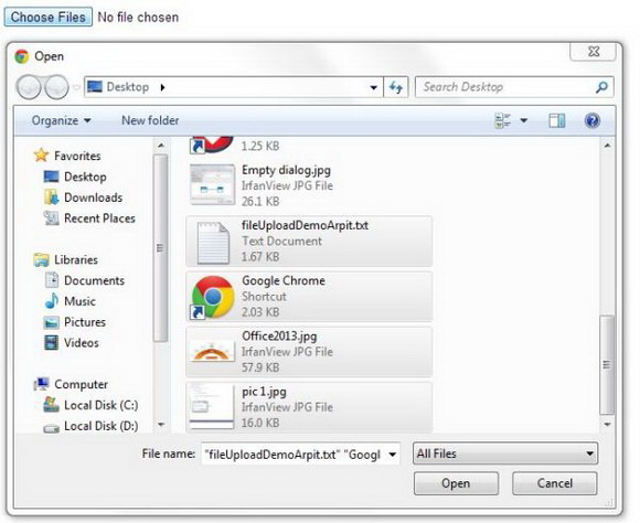 JavaScript,HTML5,文件上传