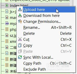 phpstorm远程管理FTP项目