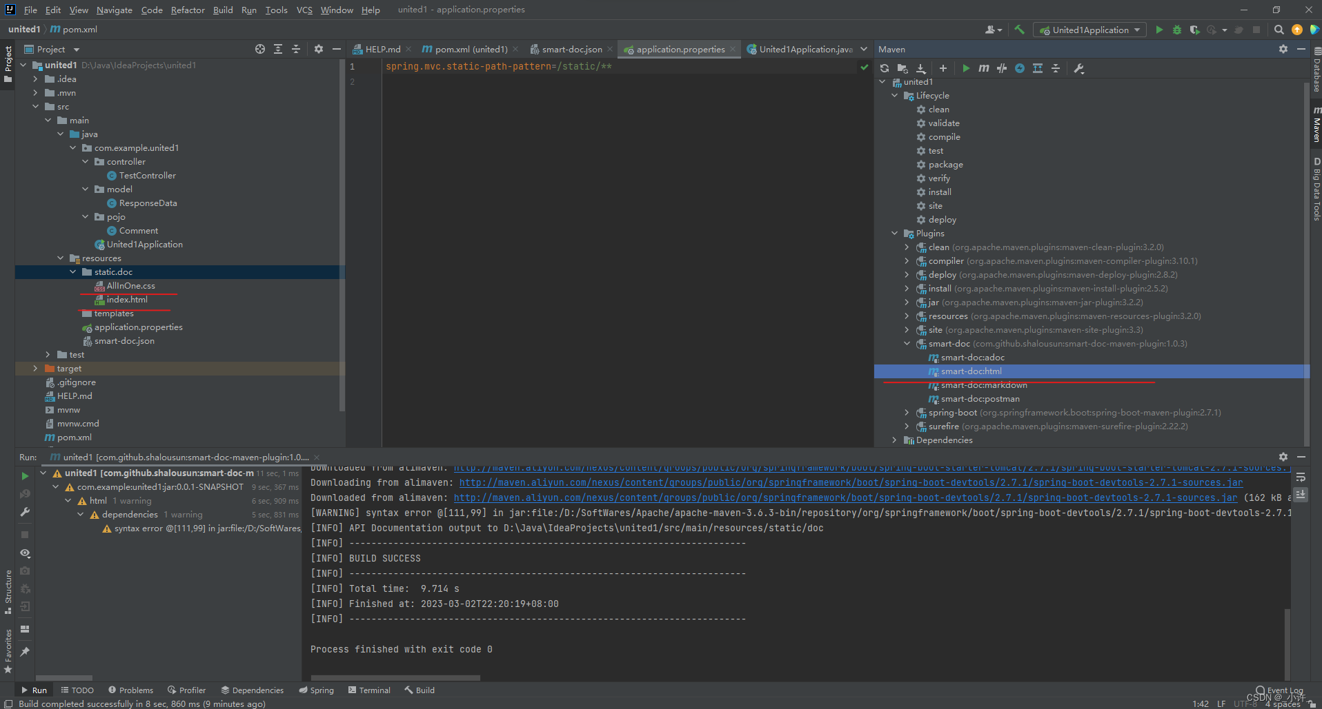 smart-doc Java Restful API 文档生成工具_smartdoc-CSDN博客