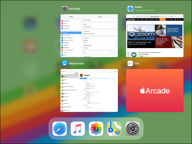 App Switcher on iPad