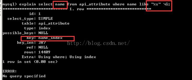 MySQL无法命中索引的情况总结