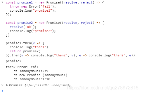 JavaScript 中 Promise对象 的部分使用特点_promise中 return resolve reject throw ...