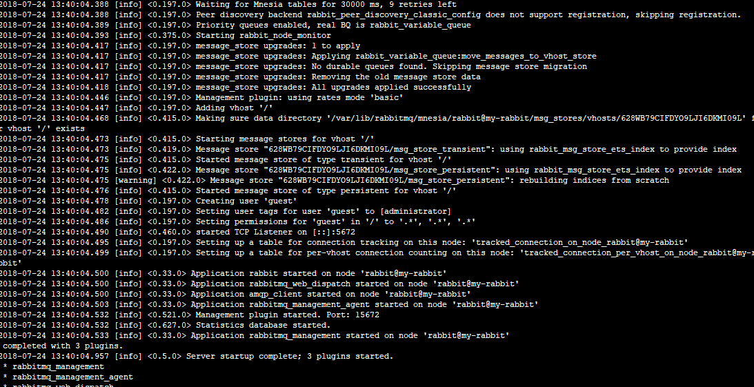 在Docker容器中安装部署RabbitMQ在Docker容器中安装部署RabbitMQ