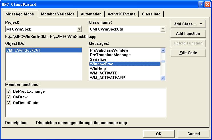 标准MFC WinSock ActiveX控件开发实例（基础篇） - 极限ぷ英豪 - 烟雨楼
