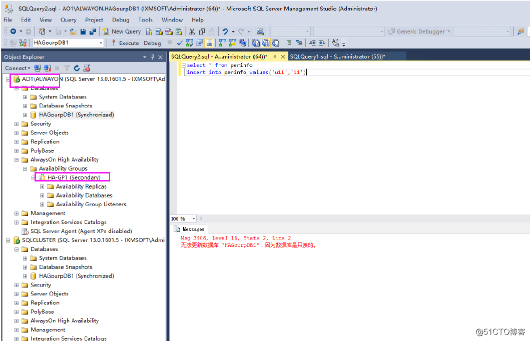 Failover + ALwaysOn