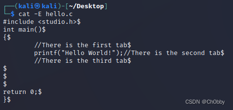 每日一个linux命令-cat_cat *.[ch]-CSDN博客