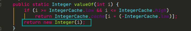Integer valueOf(int i)实现