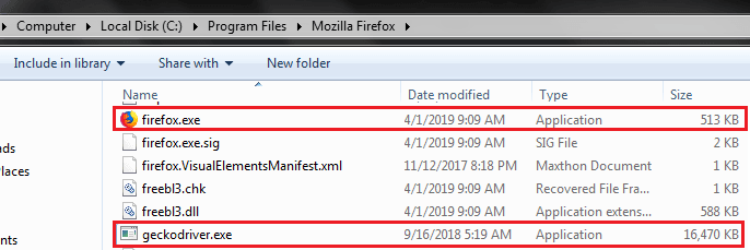 Selenium WebDriver