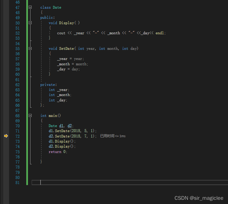 C++入门 04 _ 类成员函数的this指针_c++类 this成员函数-CSDN博客