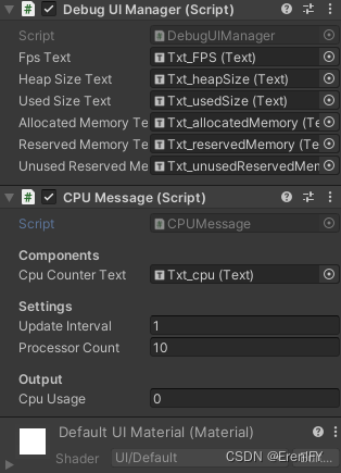 Unity—在应用中显示性能和Debug信息_unity debug窗口-CSDN博客