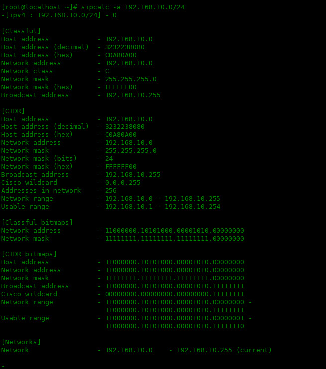 Linux中如何使用Sipcalc计算IP子网Linux中如何使用Sipcalc计算IP子网