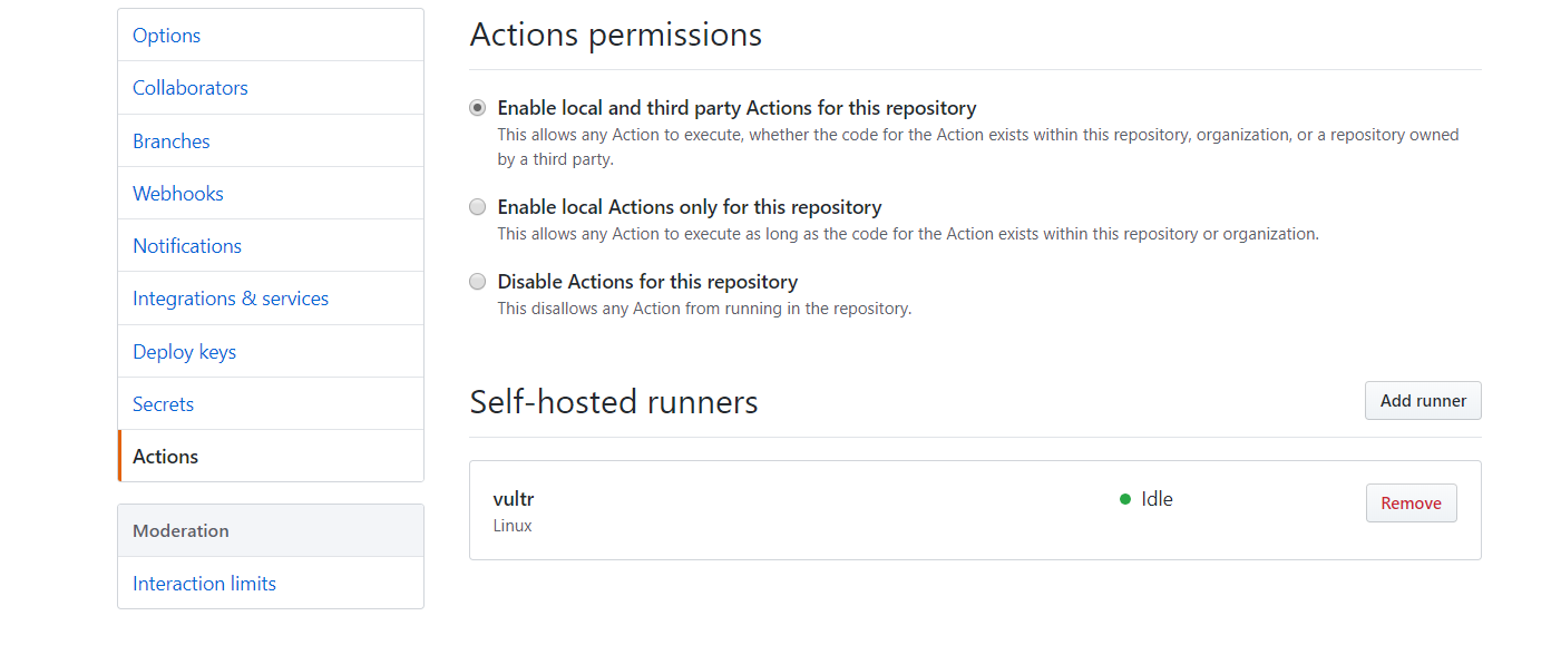 使用GitHubRunner_github runner-CSDN博客