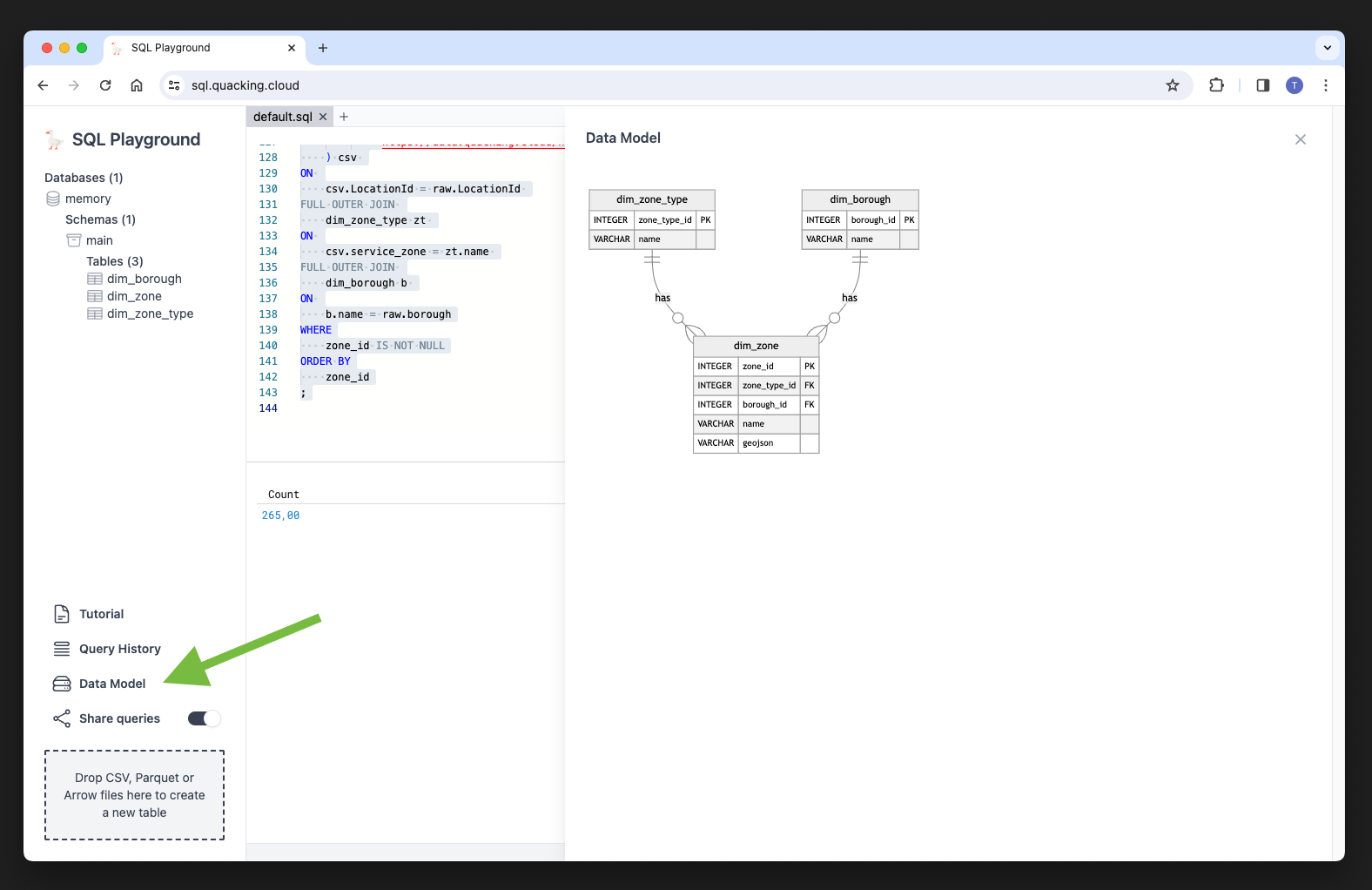 Using DuckDB-WASM for in-browser Data EngineeringRapid prototyping SQL ...