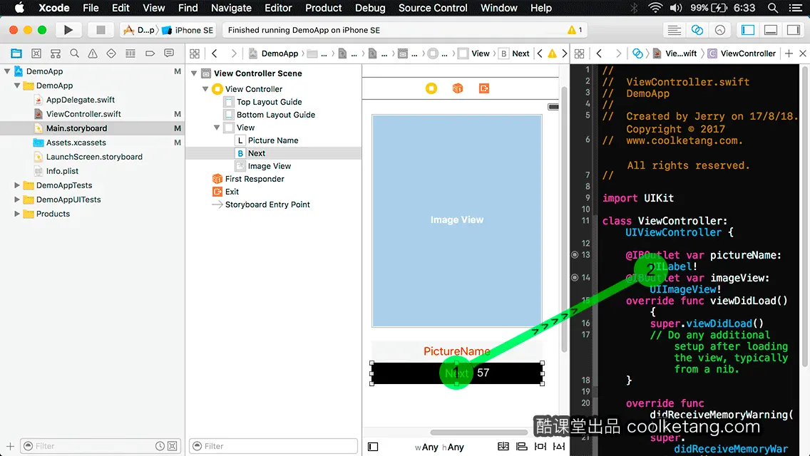互动教程 for Xcode9 & Swift4-酷课堂
