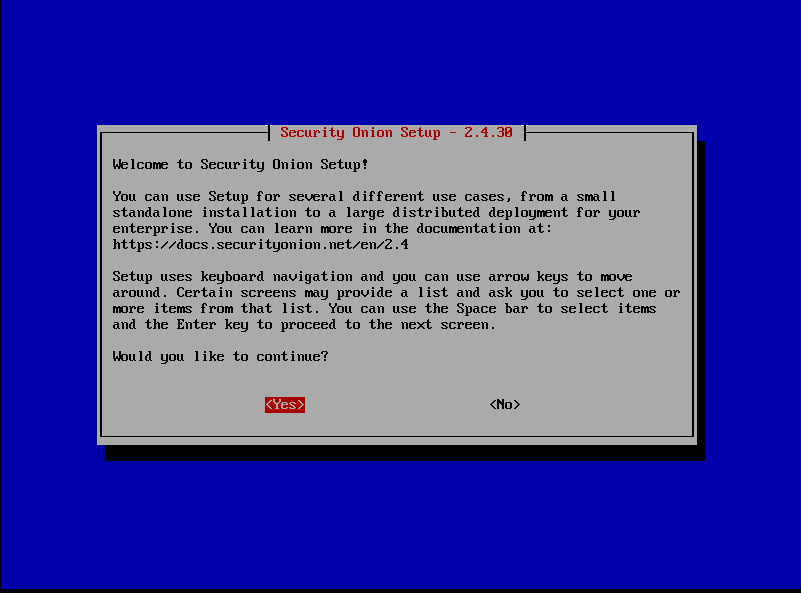 安装后配置 Security Onion