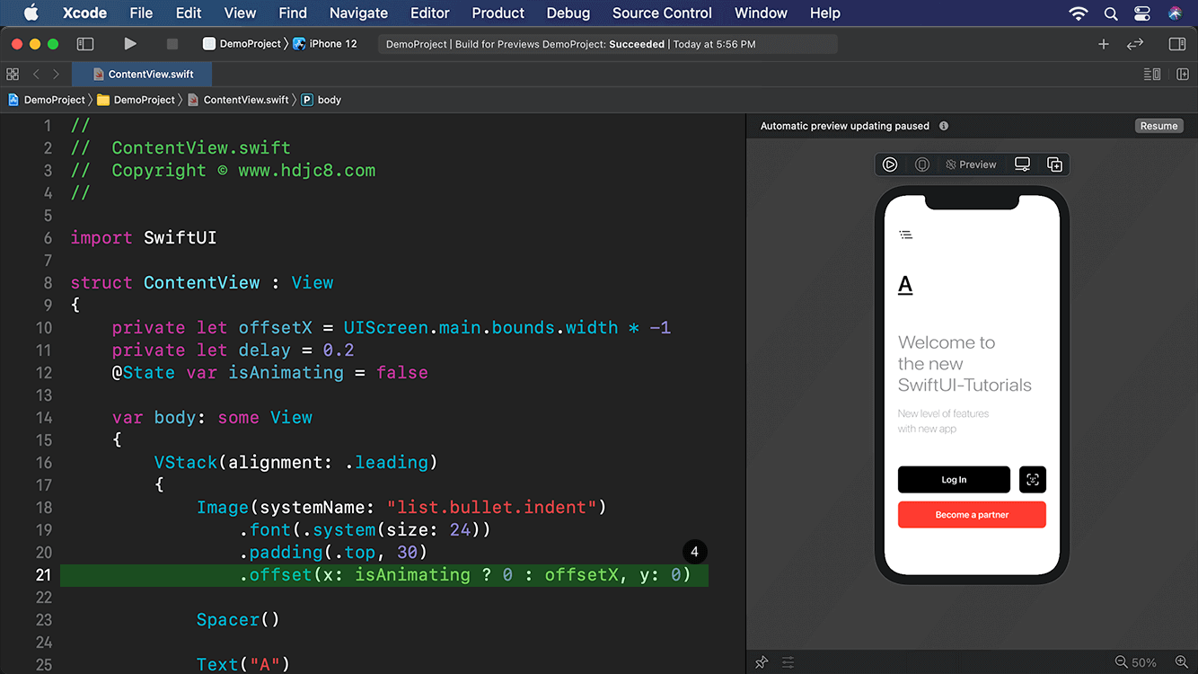 SwiftUI快速入门到实战
