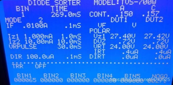 tvs瞬态抑制二极管数据