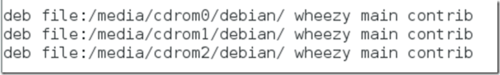 debian安装软件包方式图解使用dvd镜像离线安装