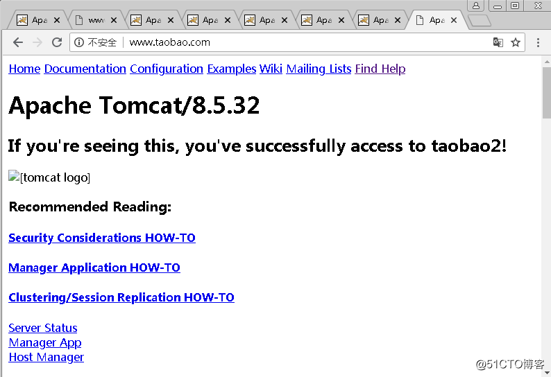 Nginx+Tomcat实现负载均衡及动静分离