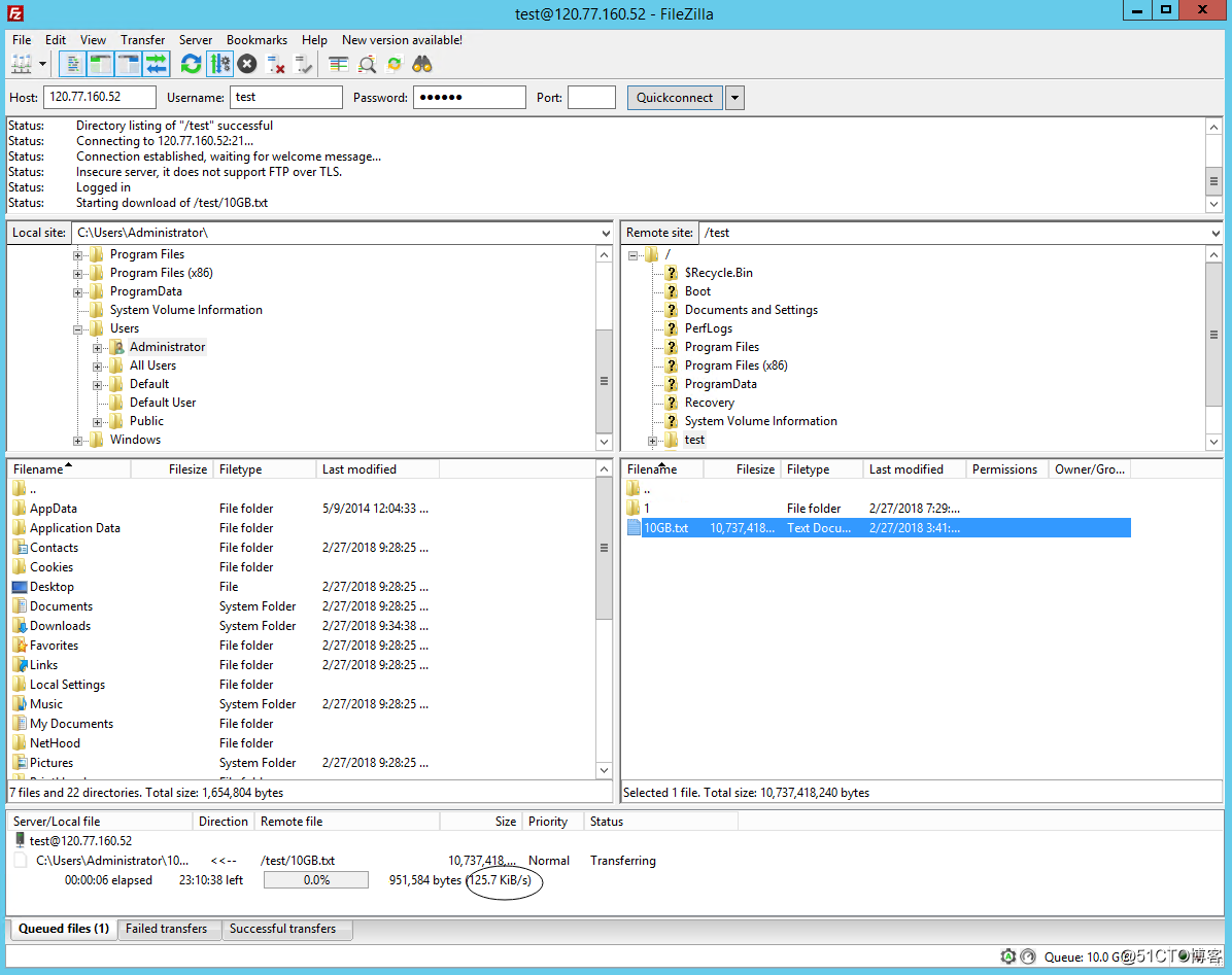 【AWS系列】镭速RaySync VS FTP （5）- AWS法兰克福到阿里云深圳