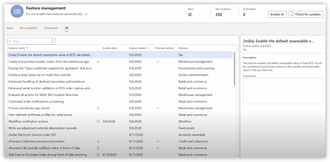 Dynamics 365 finance 供应商发票自动化