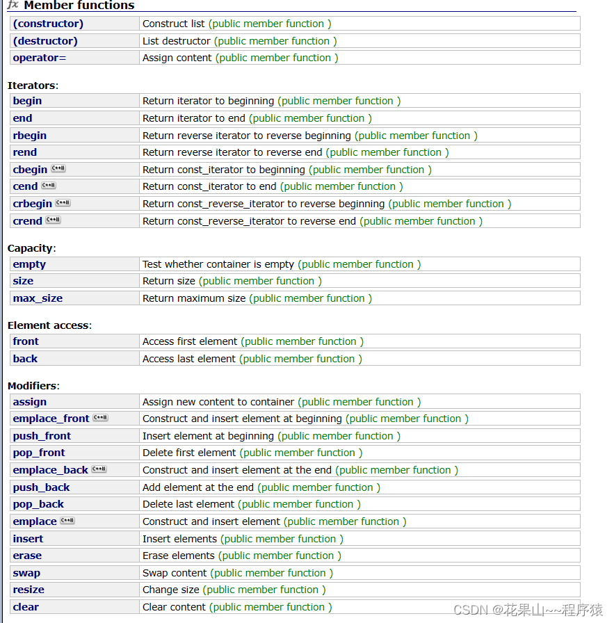 【C++_STL】list用法&底层实现_stl list 底层-CSDN博客