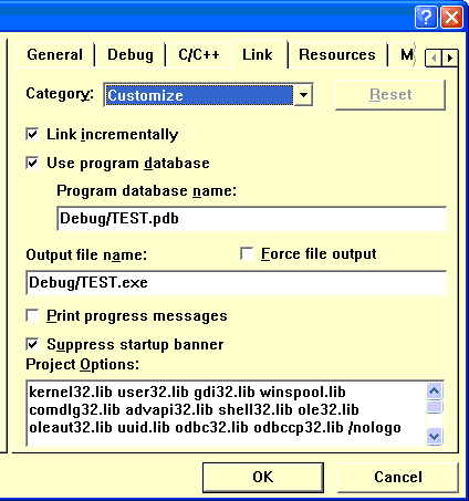 VC++6.0编译环境介绍(2)