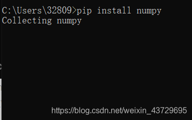 导入numpy