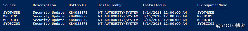 PowerShell 查找删除Windows补丁文件
