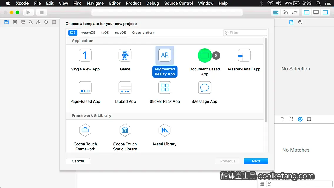 互动教程 for Xcode9 & Swift4-酷课堂