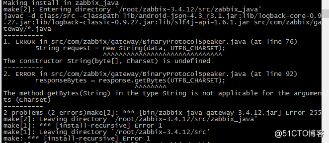 linux下zabbix3.4安装及简单配置和部分出错解决方案