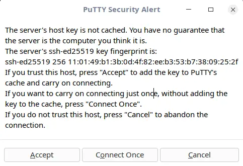 如何在 Linux 中安装并使用 PuTTY