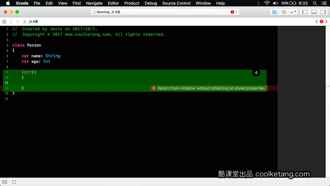 Swift4互动教程