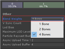 unity设置要一致