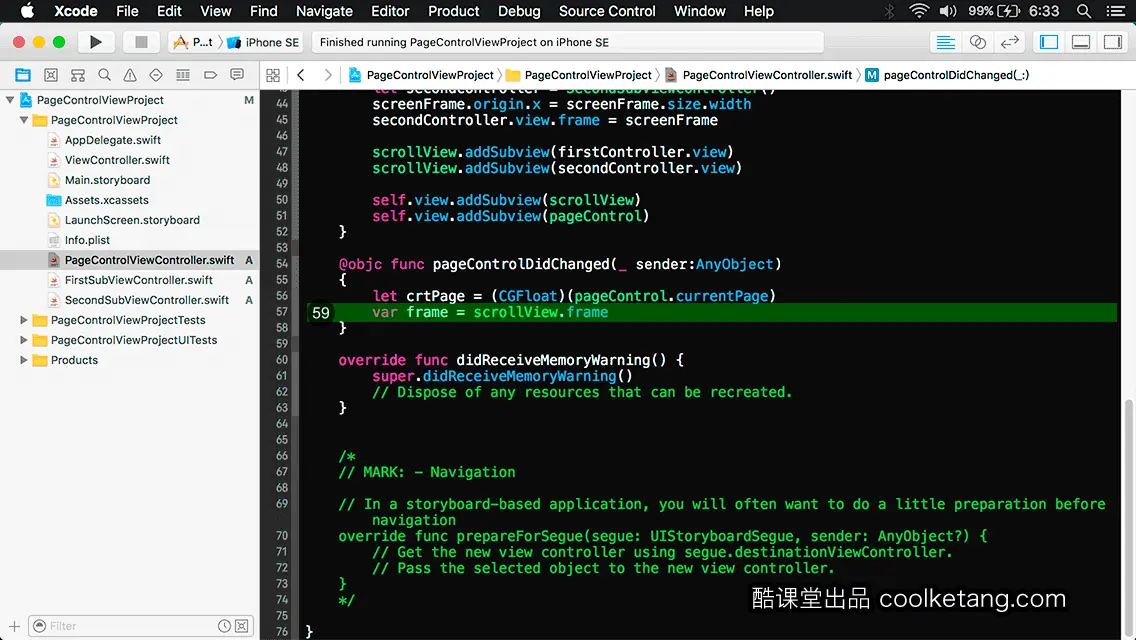 互动教程 for Xcode9 & Swift4-酷课堂