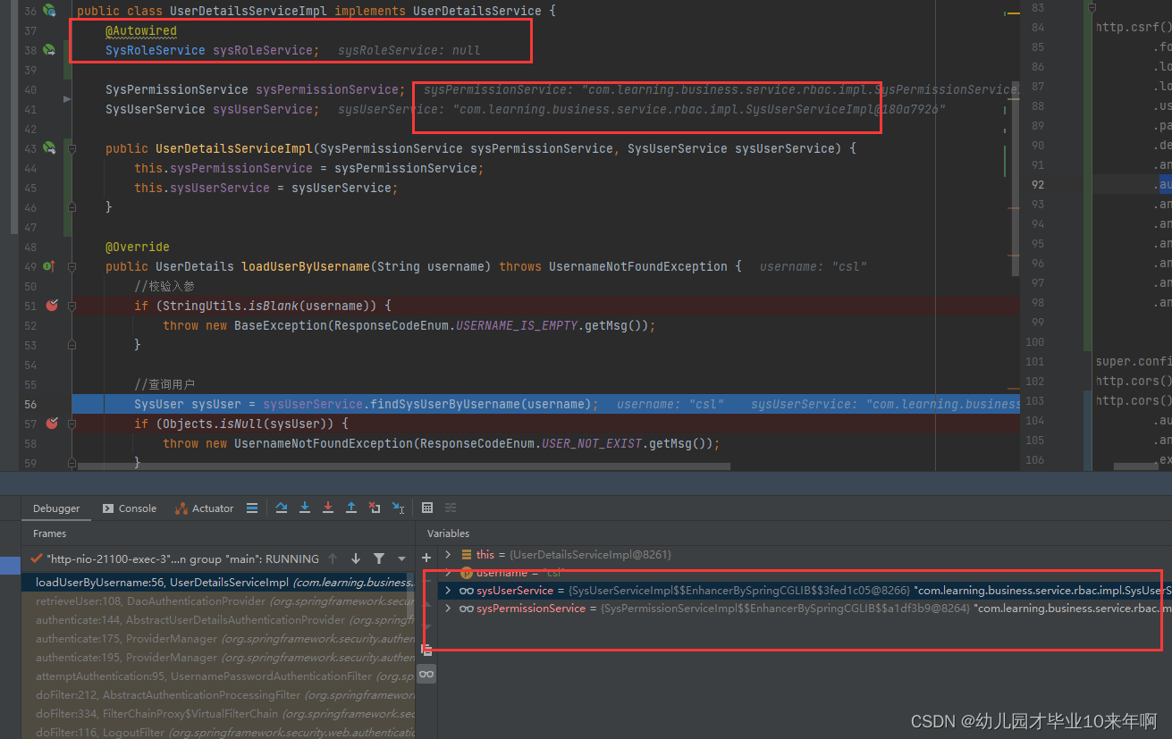 UserDetailsService 无法注入spring容器_springsercurity不执行 ...