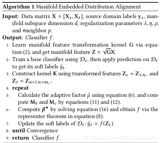 Visual Domain Adaptation with Manifold Embedded Distribution Alignment ...