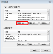 图 5 环境变量面板