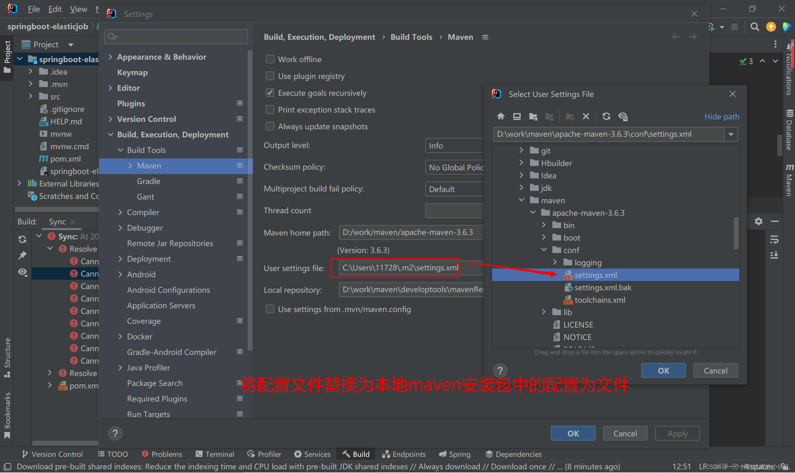 could not get resource 'https: maven2 org apache ... Cannot resolve plugin org.apache.maven.plugins:maven-install-plugin:2.5 ...