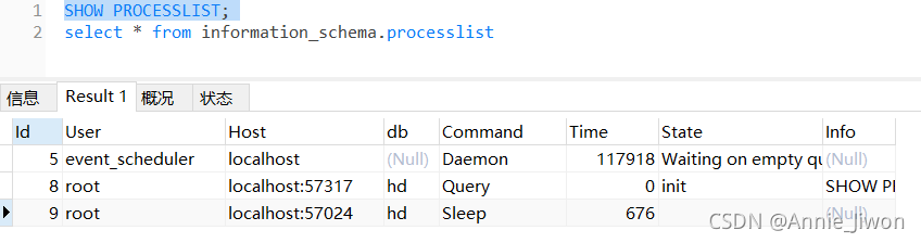 Show Processlist Mysql mysql: show processlist 详解_show full processlist; 查询的那张表-CSDN博客