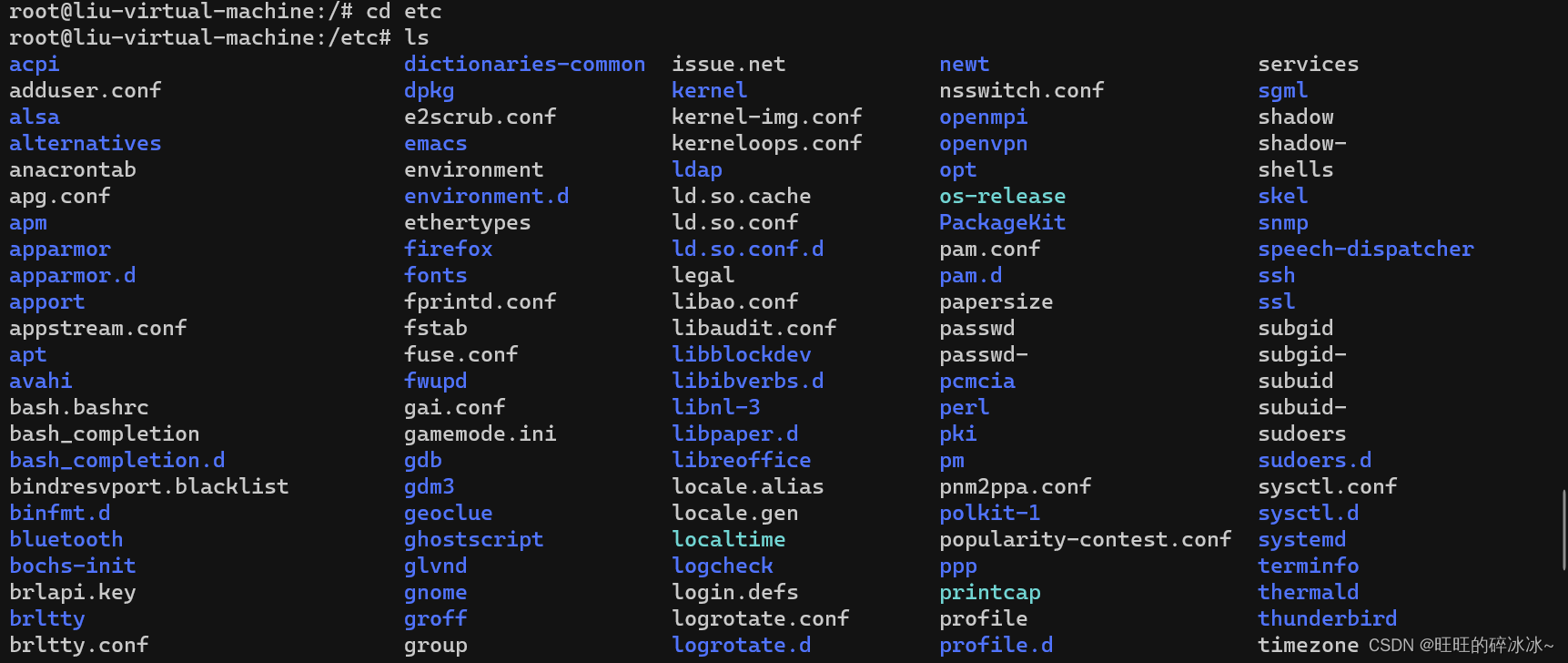 Ubuntu系统目录结构_ubuntu目录结构-CSDN博客