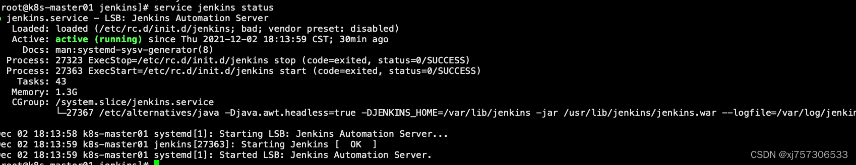 jenkins 运行状态status