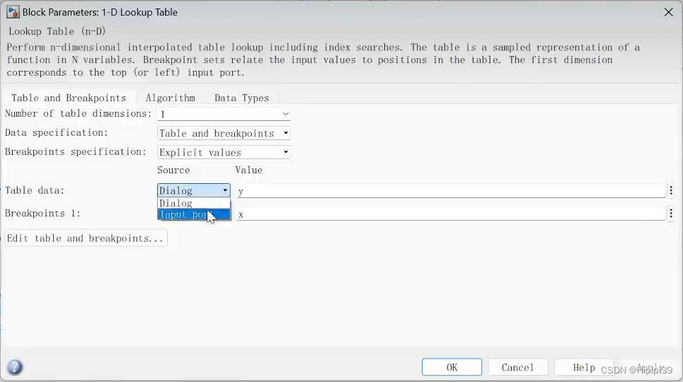Matlab/Simulink的Excel数据导入1-D Lookup Table_simulink 1-d lookup table-CSDN博客
