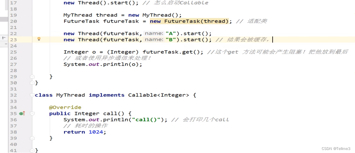 Thread Callable 13、Callable介绍(Thread如何启动Callable)_thread callable-CSDN博客