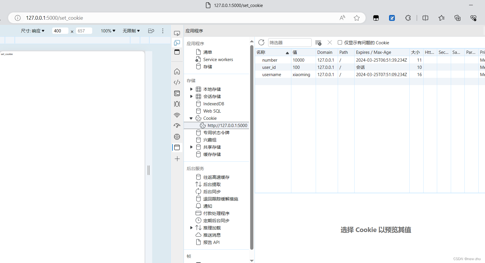 [flask]cookie的基本使用/_flask cookie-CSDN博客