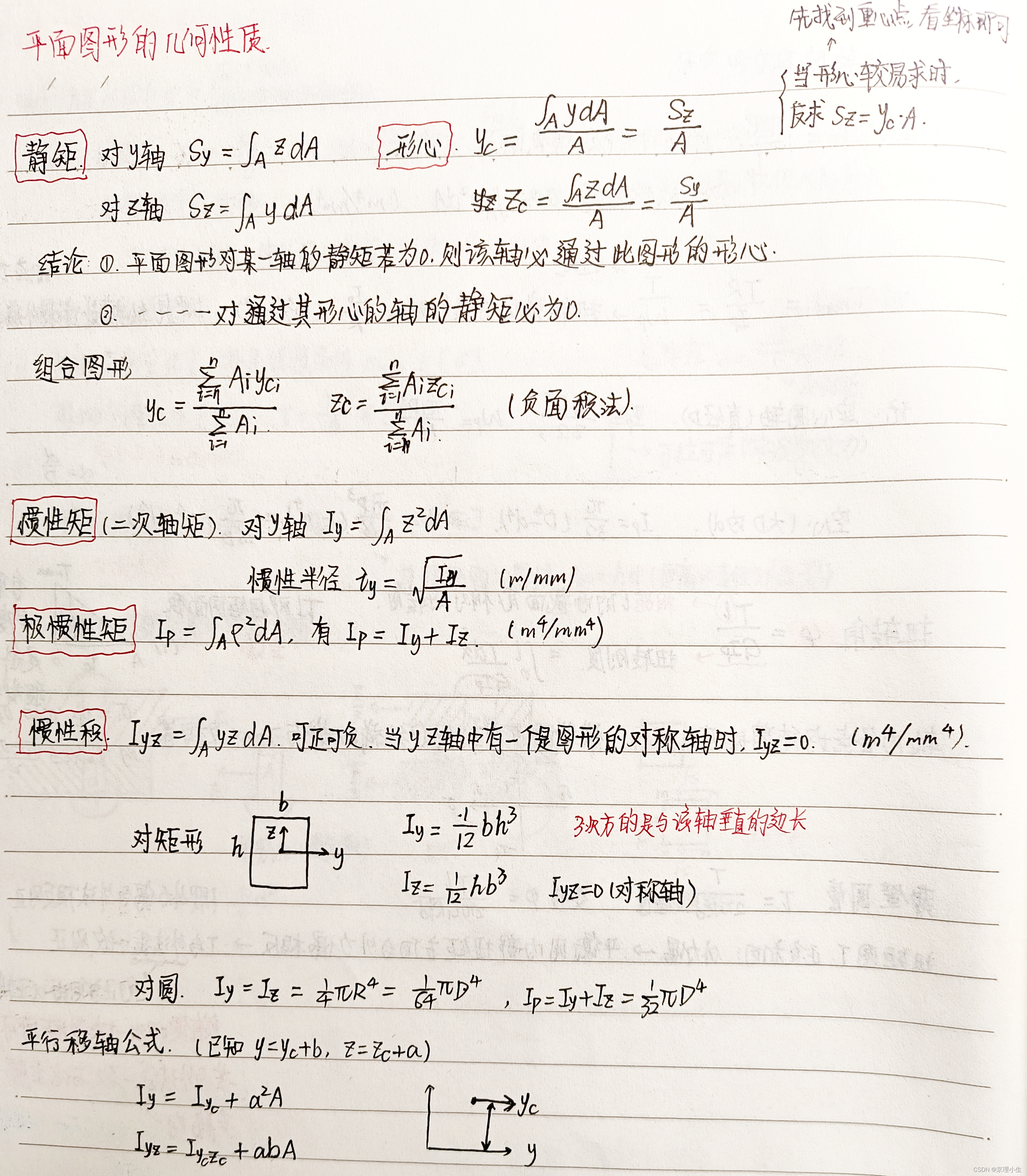 BIT材料力学——第四章 学习笔记与习题参考-CSDN博客