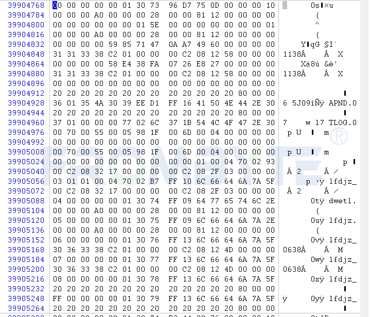服务器数据恢复—存储分配给aix小机的卷丢失的数据恢复案例_数据恢复_05