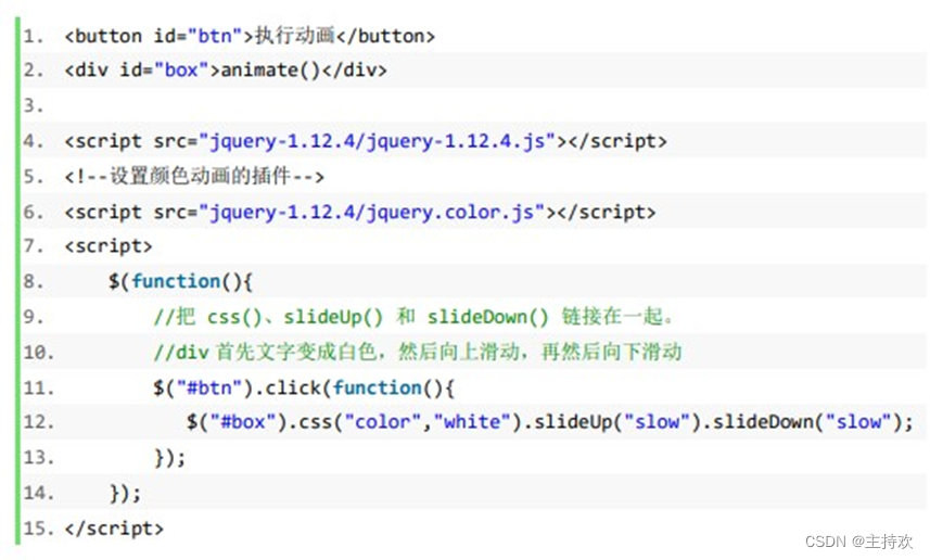 jQuery stop()方法详解与示例-CSDN博客