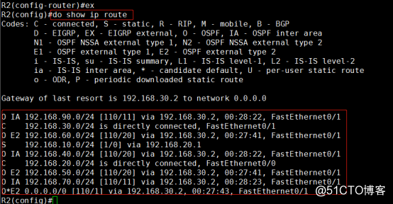 路由重分发配置实例 ospf、rip